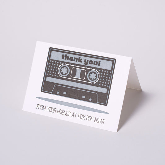 PDX Pop Now! Thank You Card
