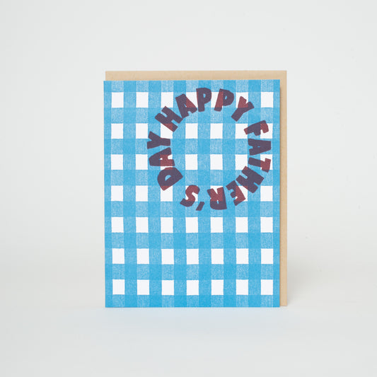 father's day gingham