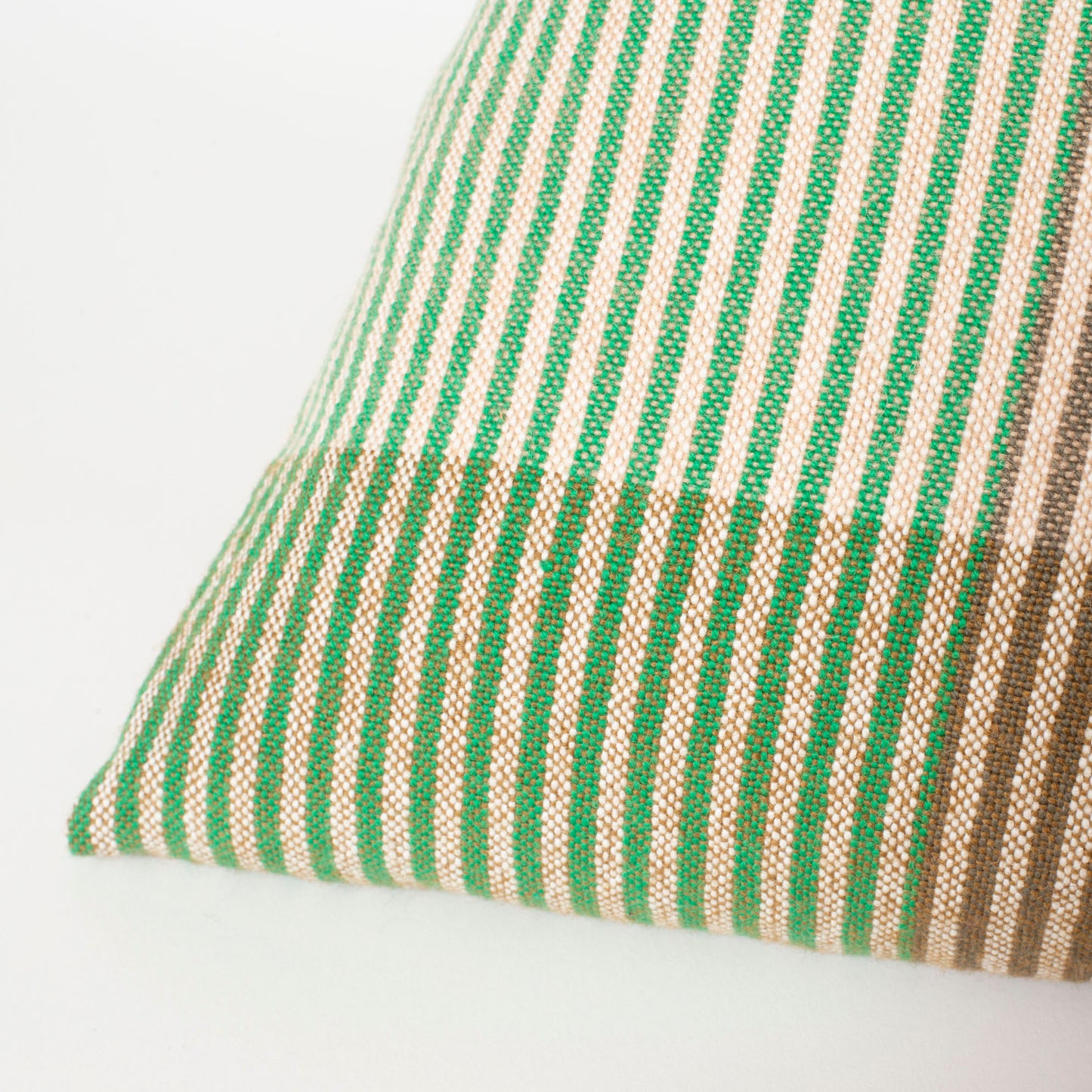 wool & cotton stripe pillow 1