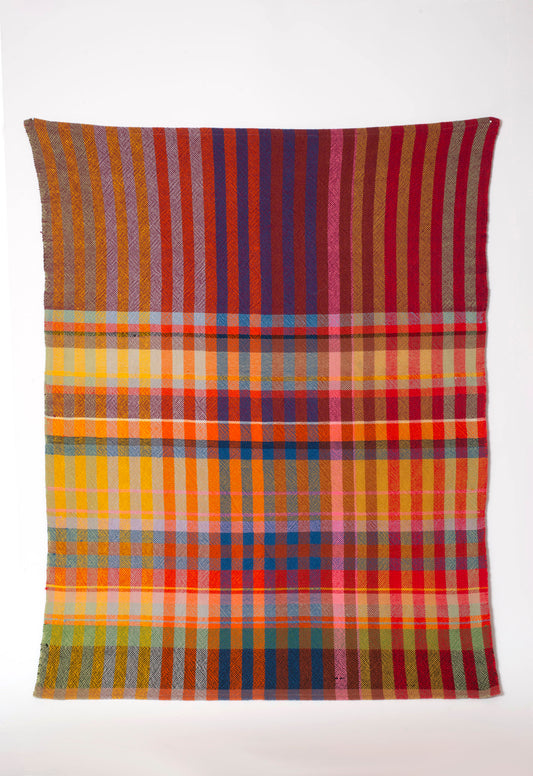 bright stripe baby blanket 3