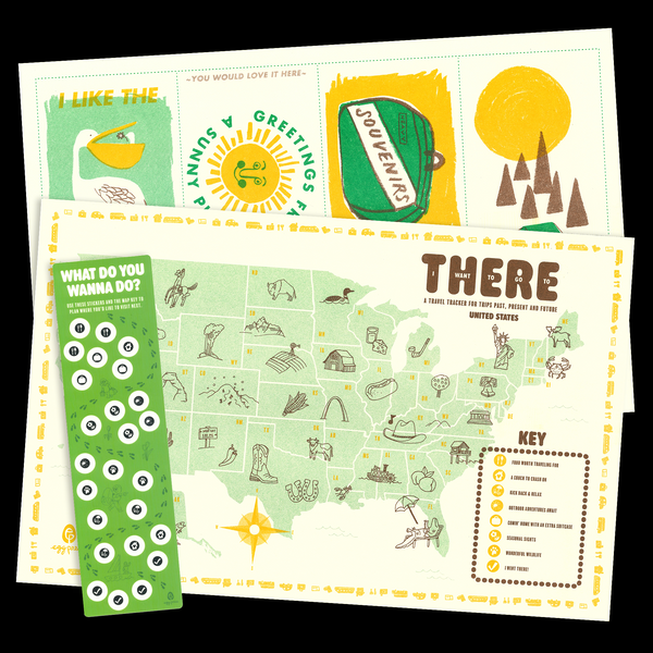 United States Interactive Travel Map - Egg Press