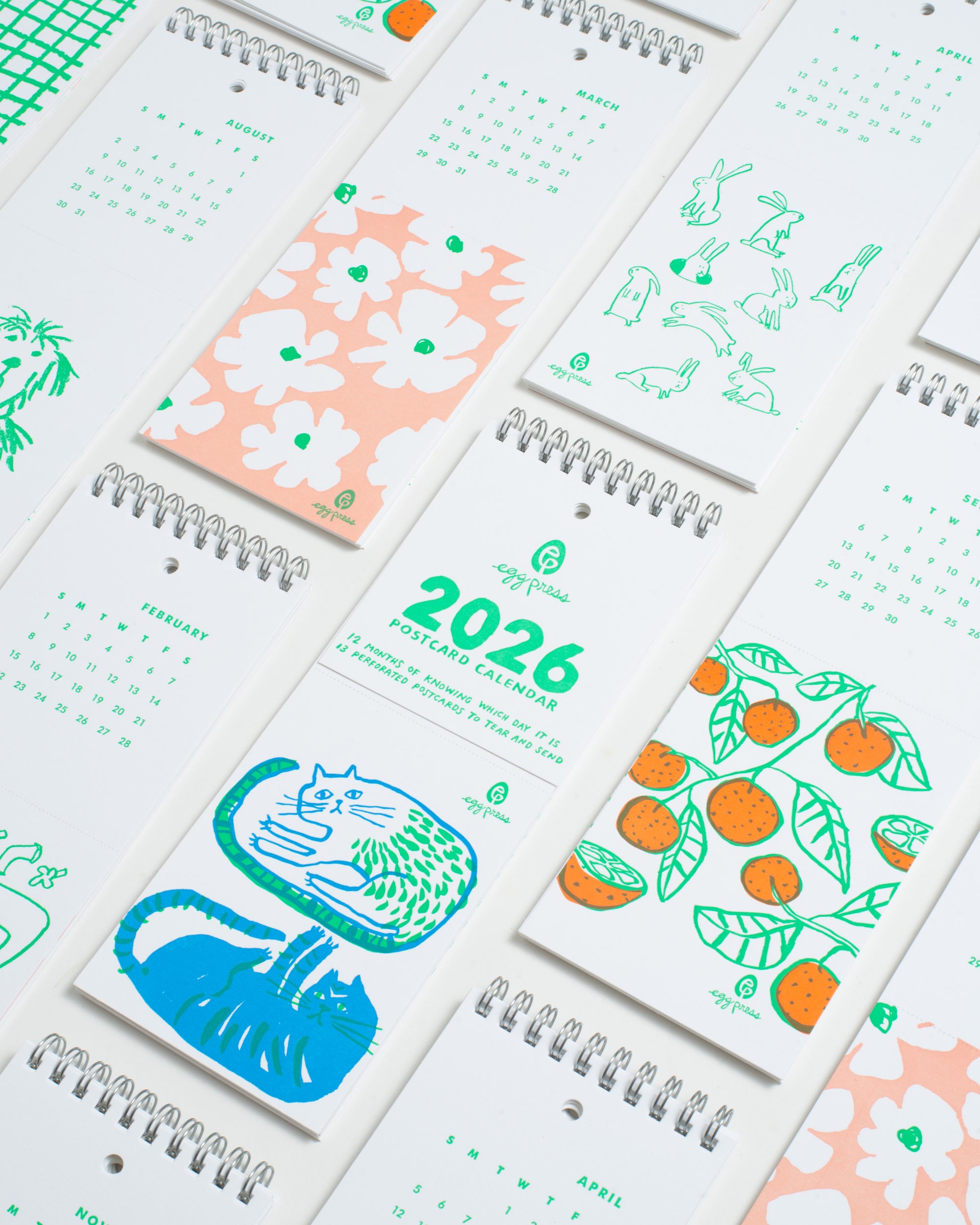 2026 Postcard Calendar
