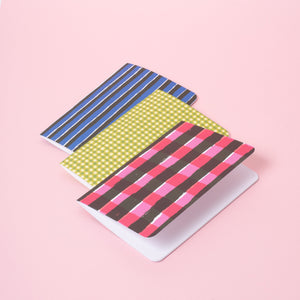 Shaggy Stripe B6 Blank Notebook
