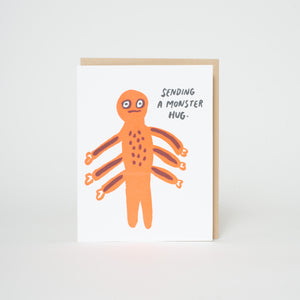 monster hug empathy card