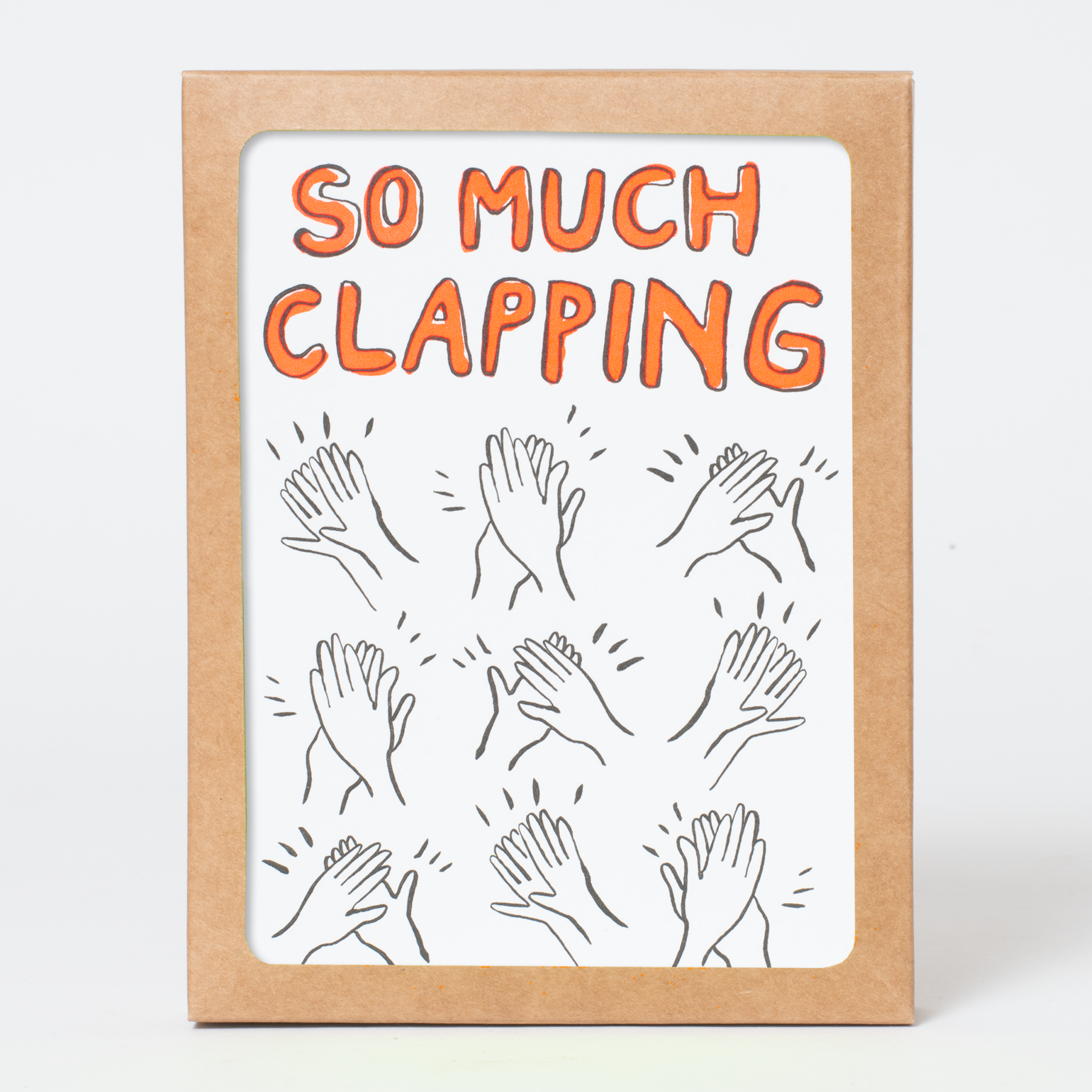 Clapping Congrats Greeting Card Box Set - Egg Press