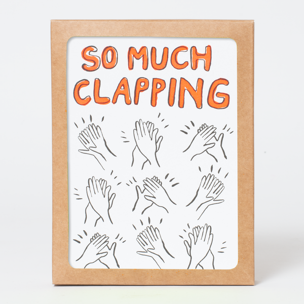 Clapping Congrats Greeting Card Box Set - Egg Press