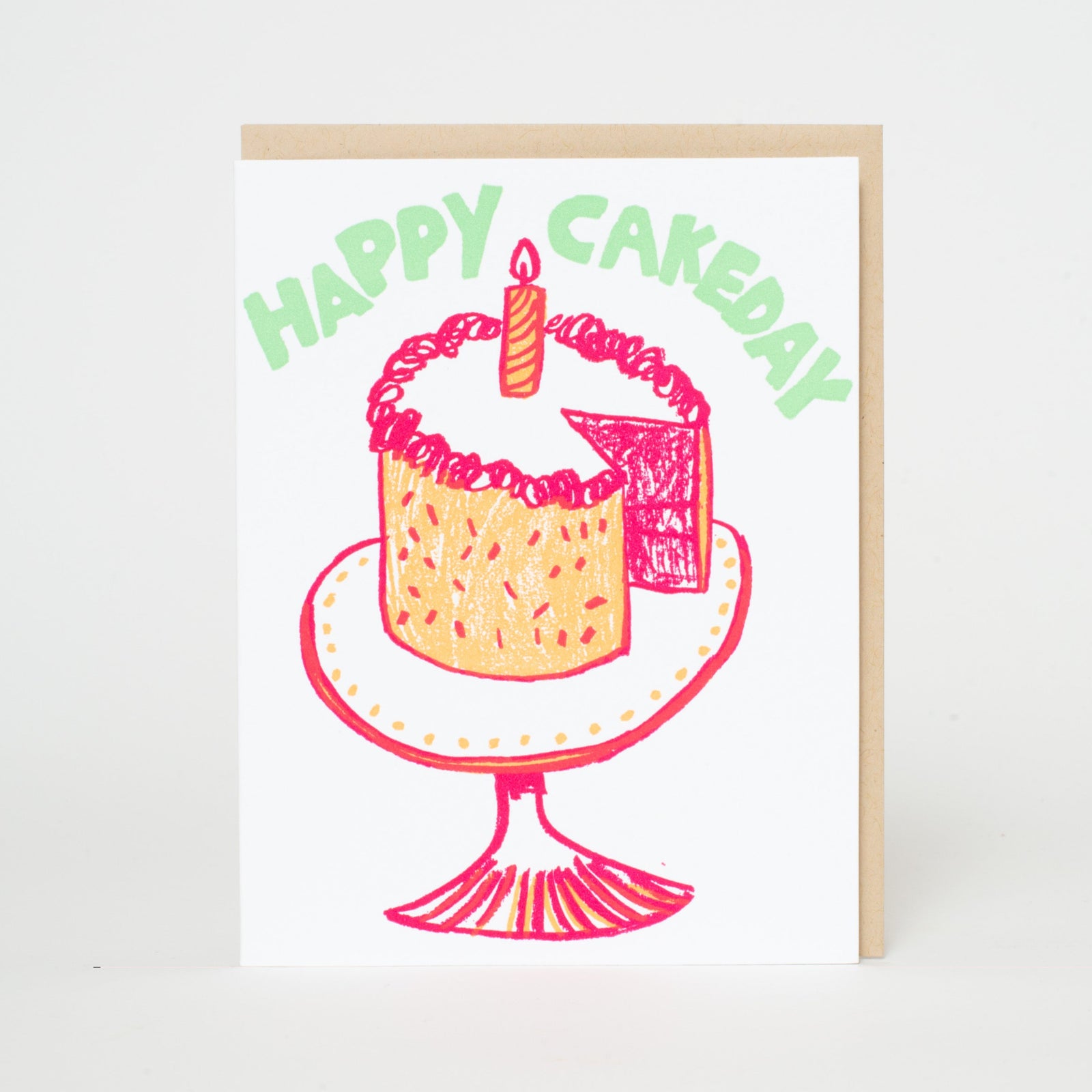 happy cakeday birthday card