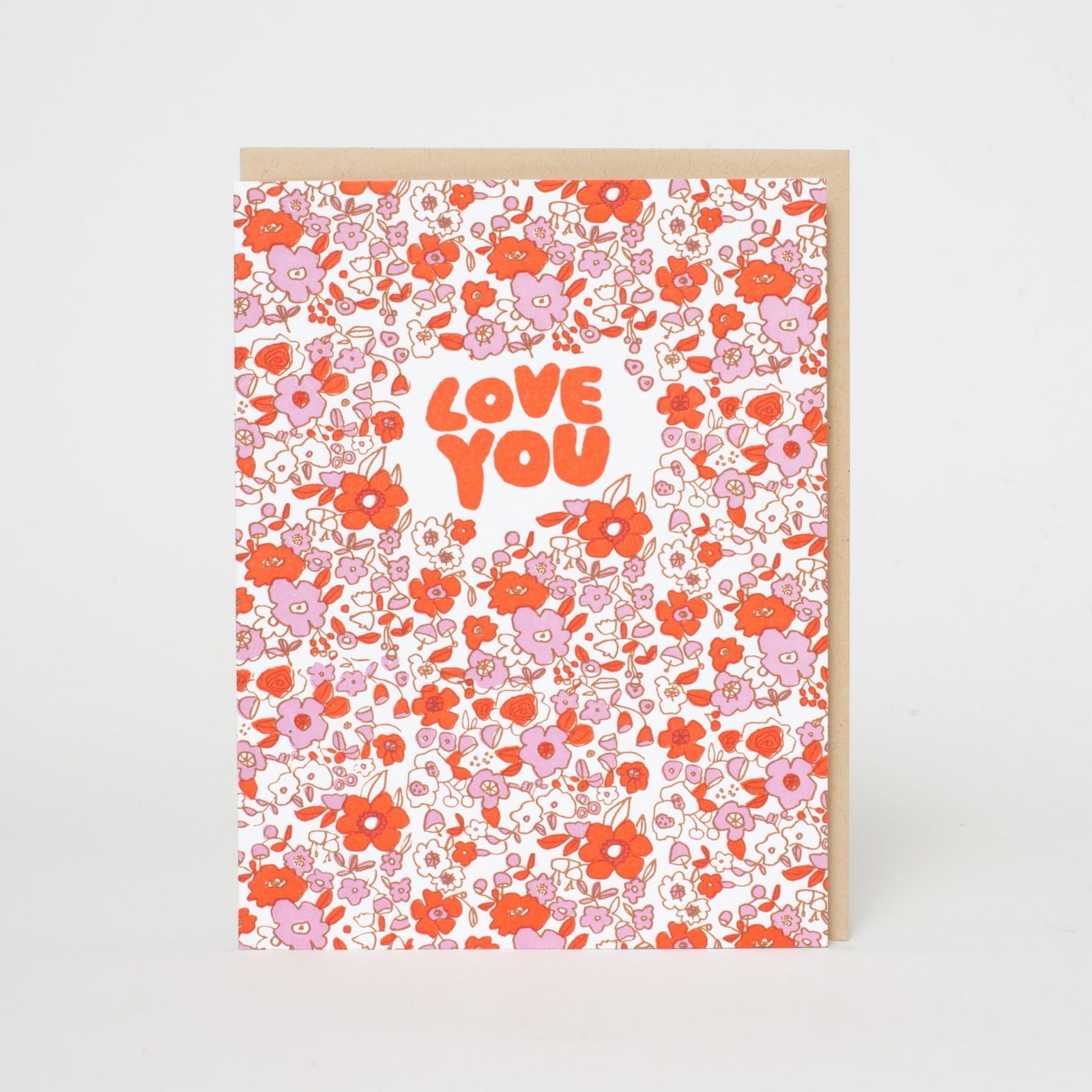 calico love you card