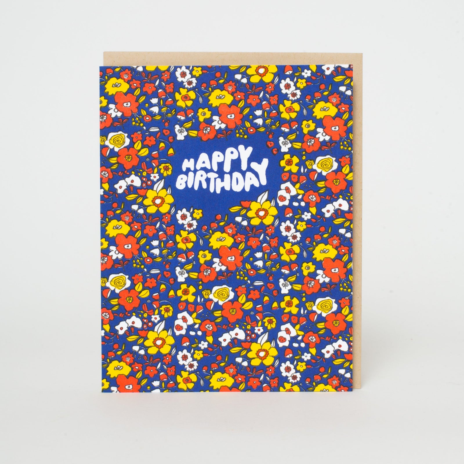 calico birthday card