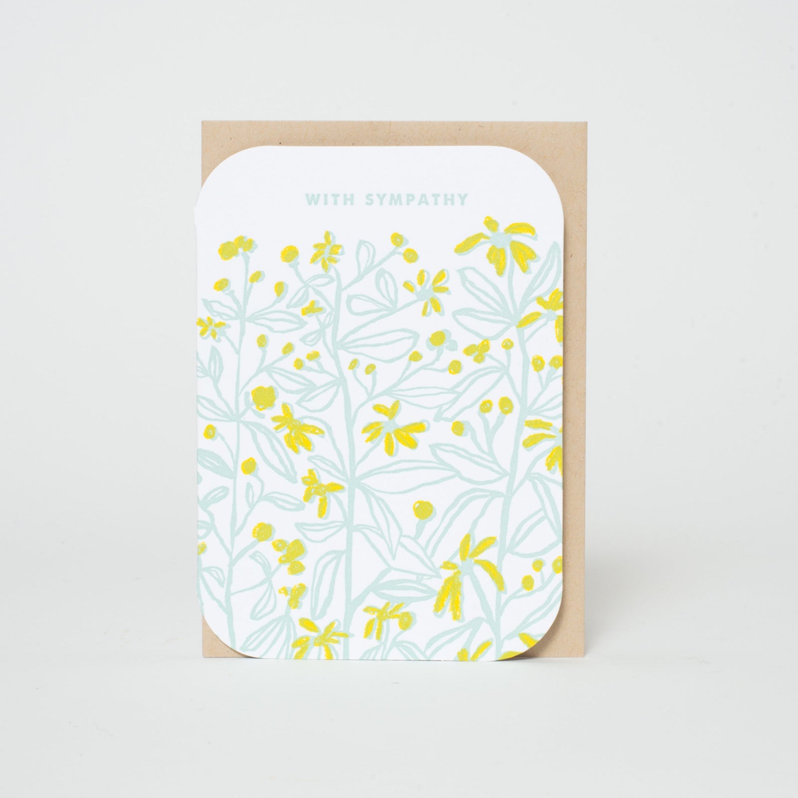 with sympathy empathy card