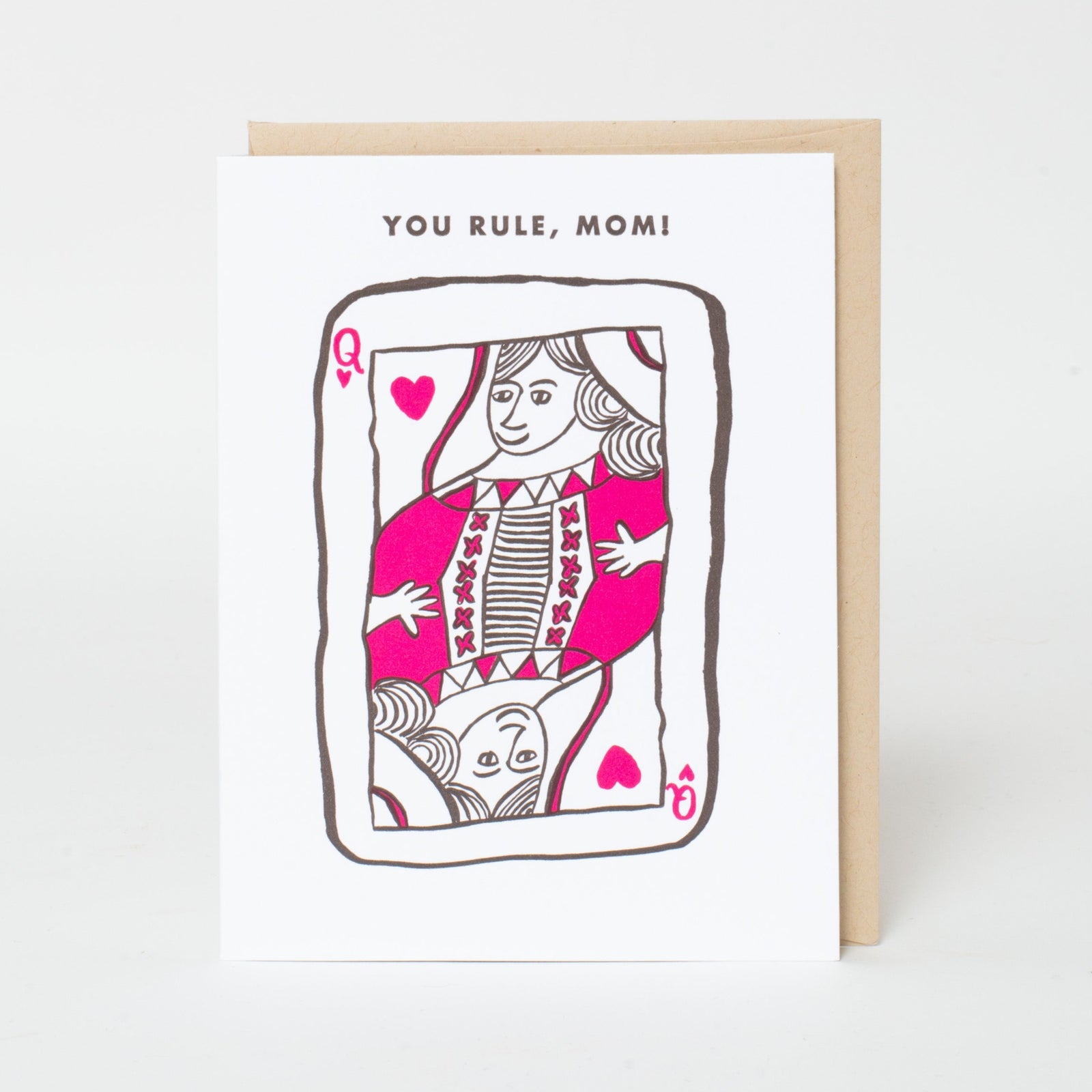 you rule mom playing card