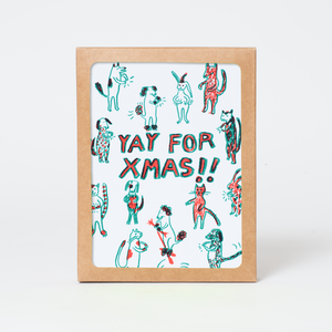 yay for xmas holiday boxed set of 6