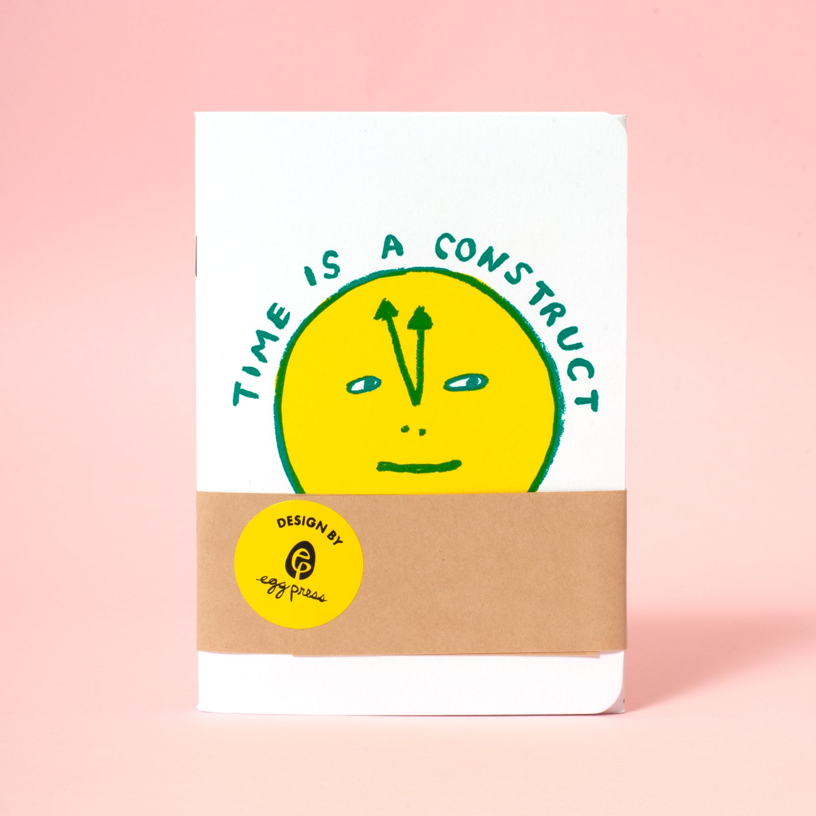 B6 Softcover Blank Notebook  2-Pack - Time Is A Construct & Nosy Guy