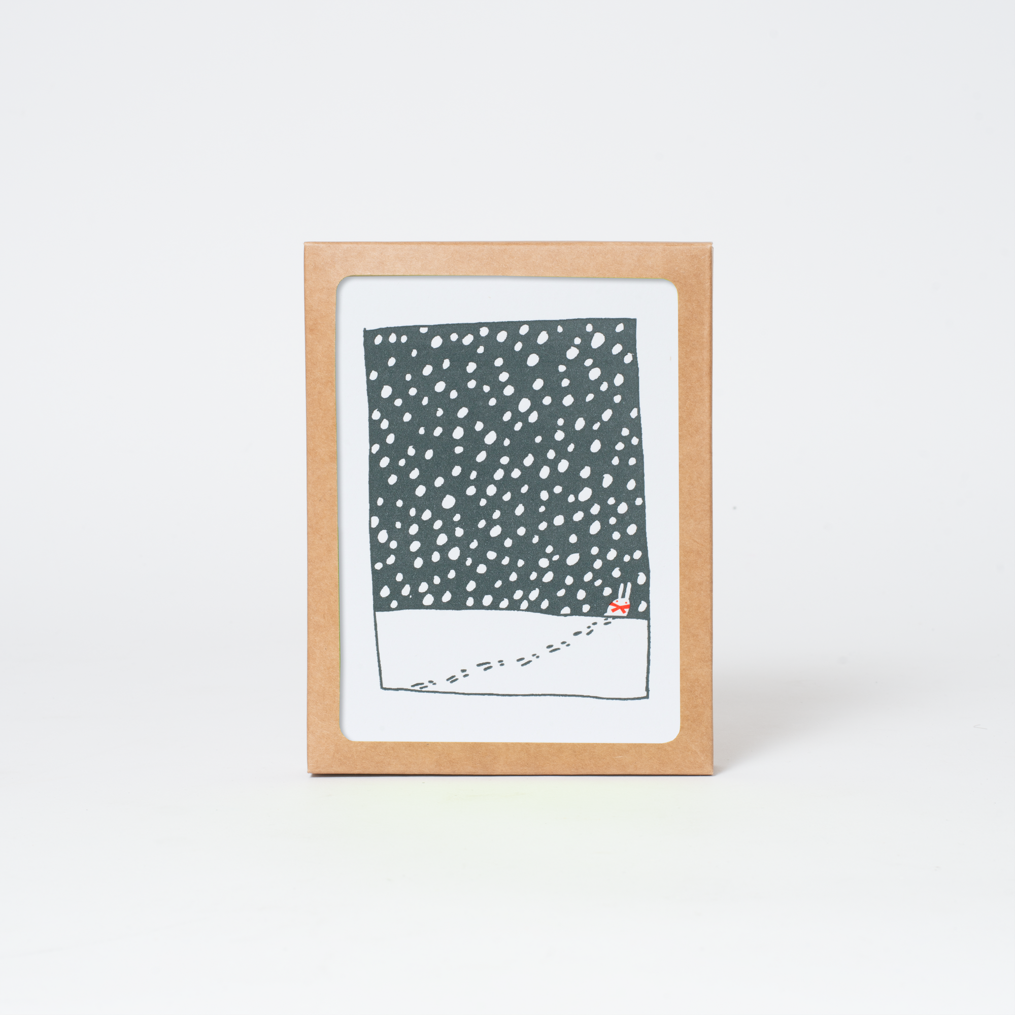 Snow Walk Holiday Boxed Set of 6 by Fugu Fugu Press