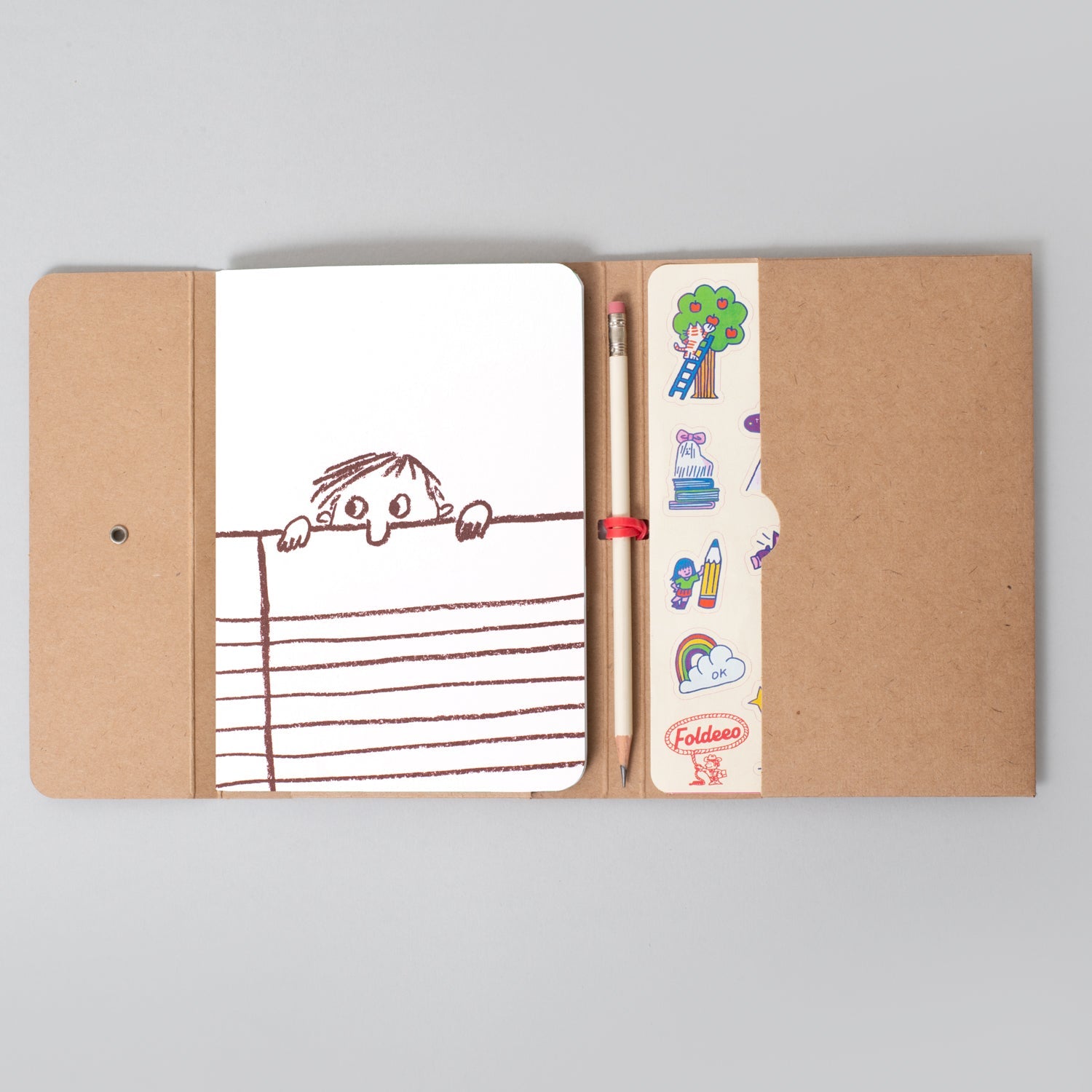 Foldeeo Notebook Folio Nosy Guy B6 Size
