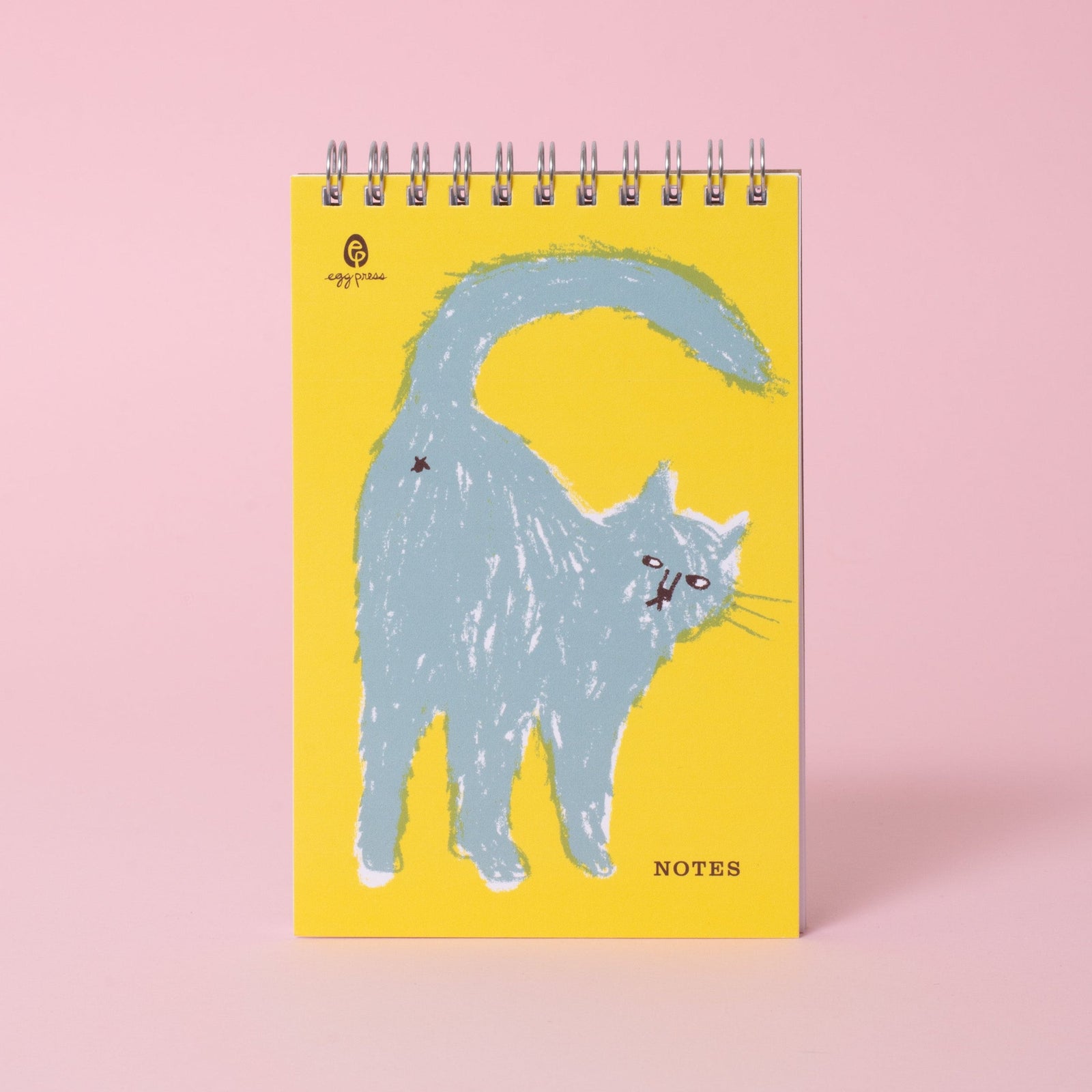 Cat Butt Notes 4x6" Spiral Notebook Blank