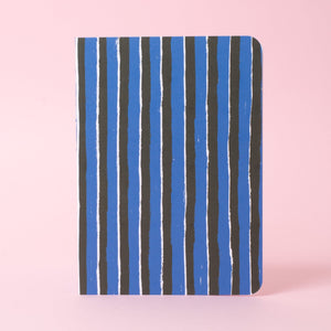 Shaggy Stripe B6 Blank Notebook