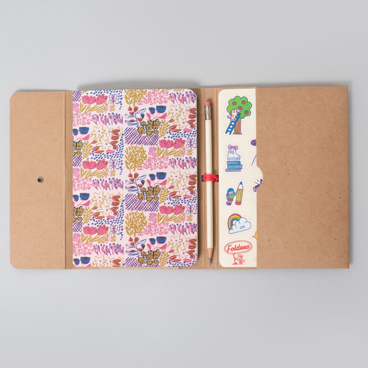 Foldeeo Notebook Folio Garden Plots B6 Size