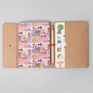 Foldeeo Notebook Folio Garden Plots B6 Size