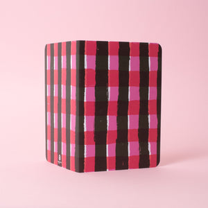 Big Gingham B6 Blank Notebook