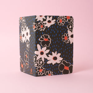 Dusk Flowers B6 Blank Notebook