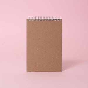 Hermit Crabs Beach 4x6" Spiral Notebook Blank