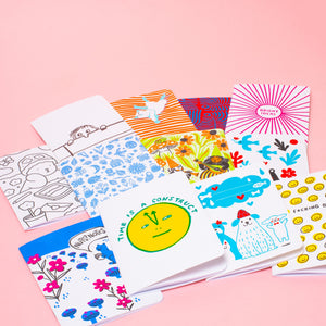 Time Is A Construct B6 Softcover Blank Notebook