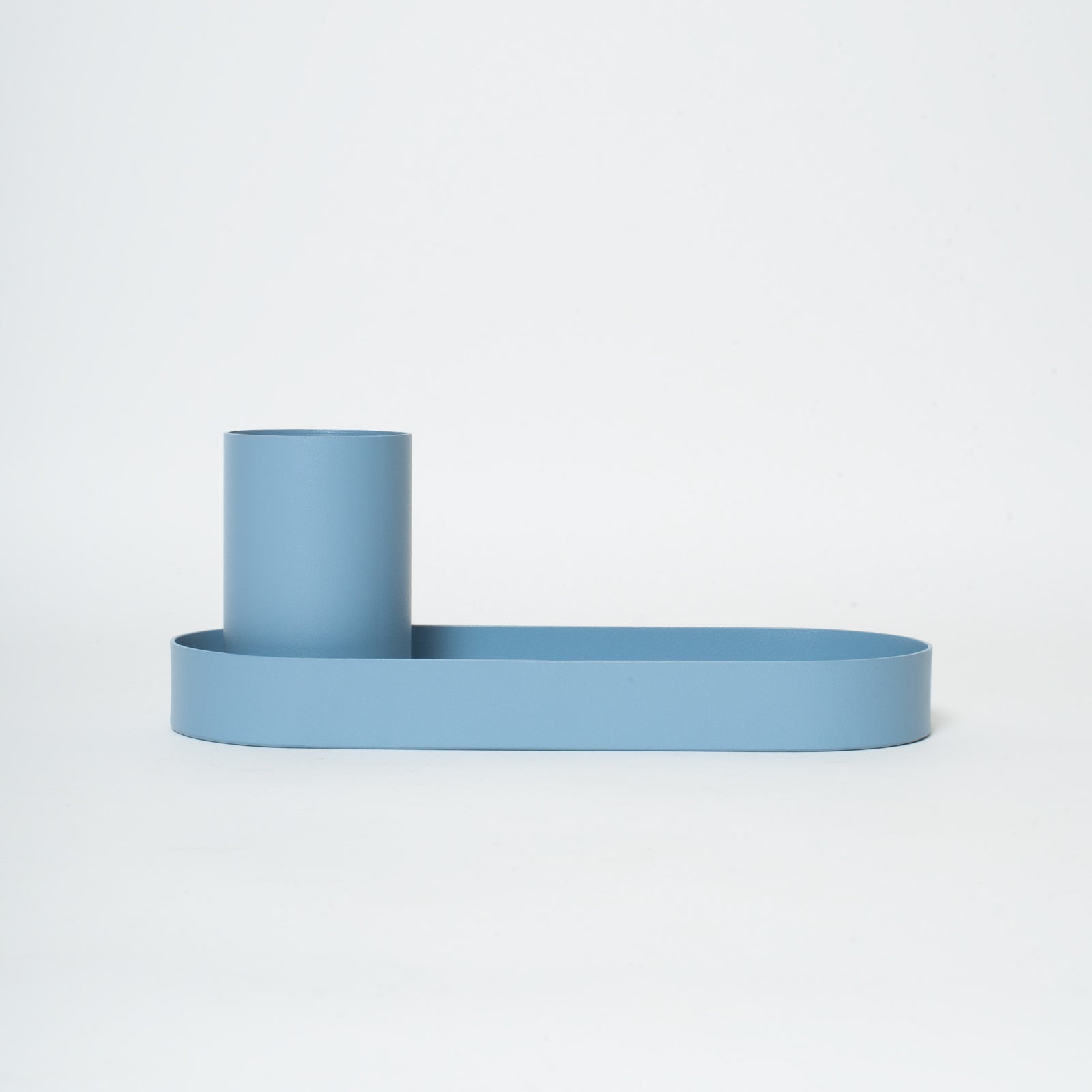 Steel Desk Organizer, Light Blue