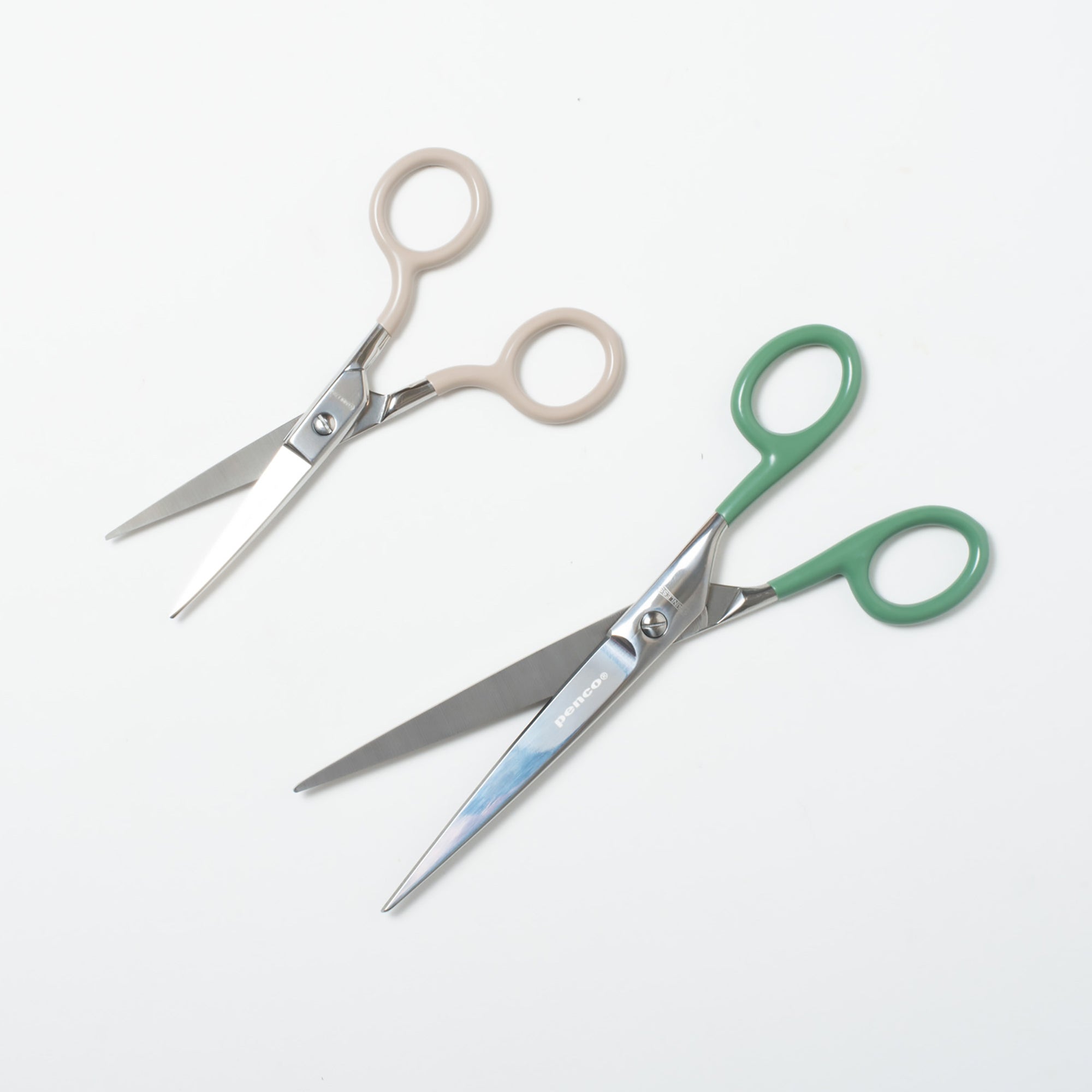 Small Stainless Steel Scissors, Ivory