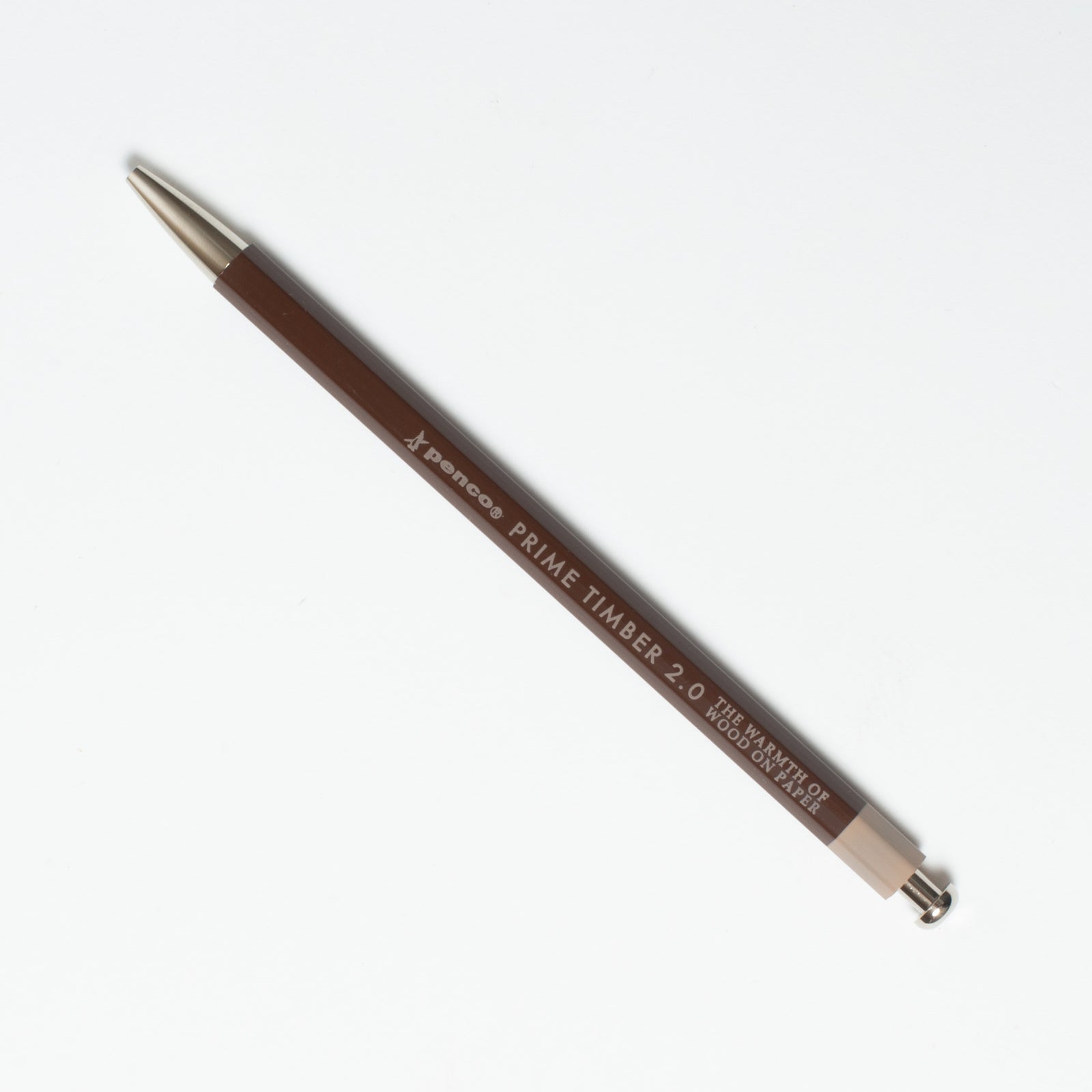 Prime Timber Mechanical Pencil, 2mm, Brown