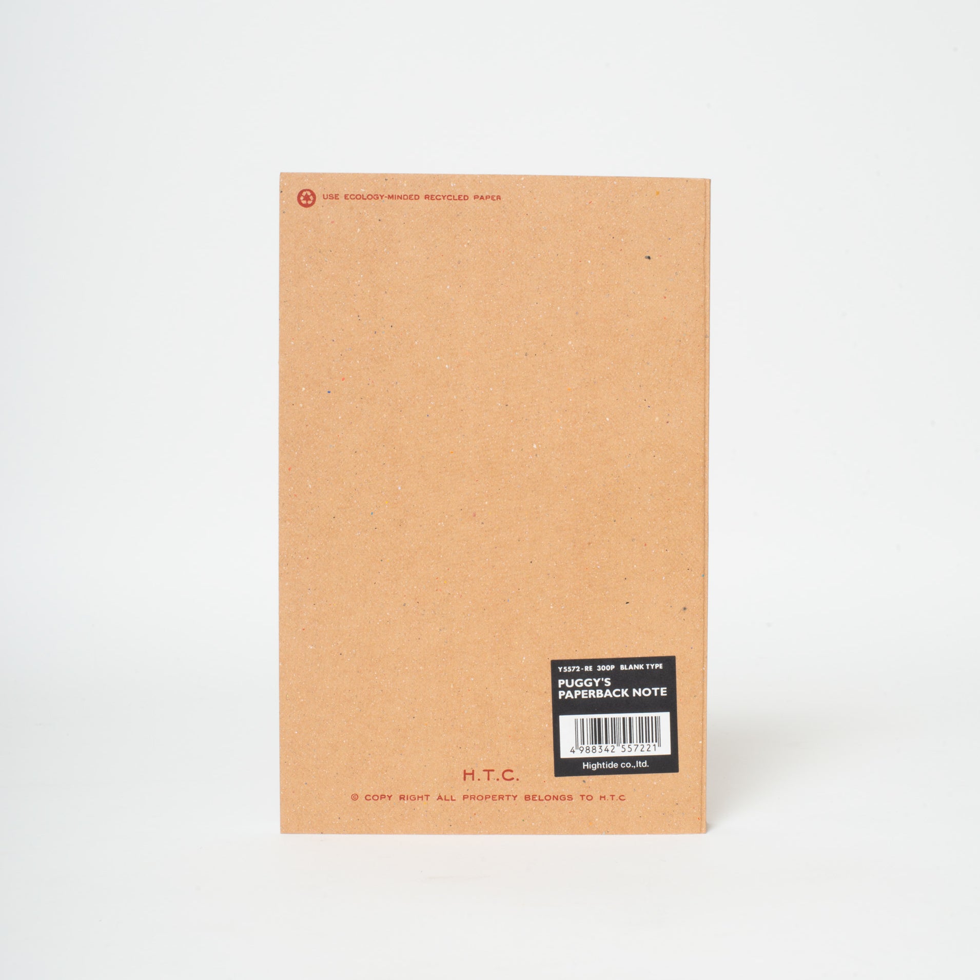 "Puggy's Best" Recycled Paper Blank Notebook
