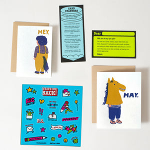 Write Me Back! Pen Pal Kit (Horsey Hey)