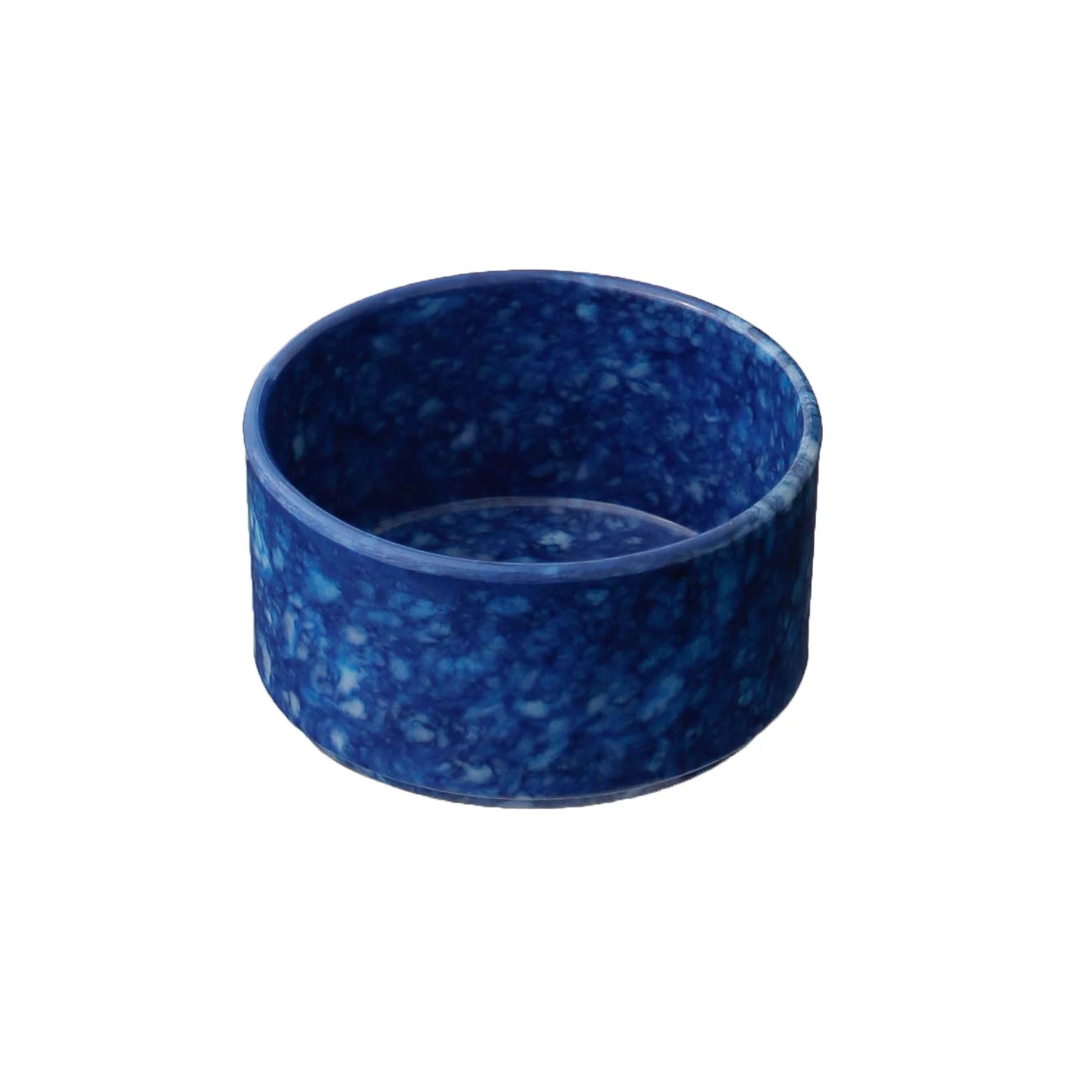 Medium Marbled Melamine Stacking Tray, Navy