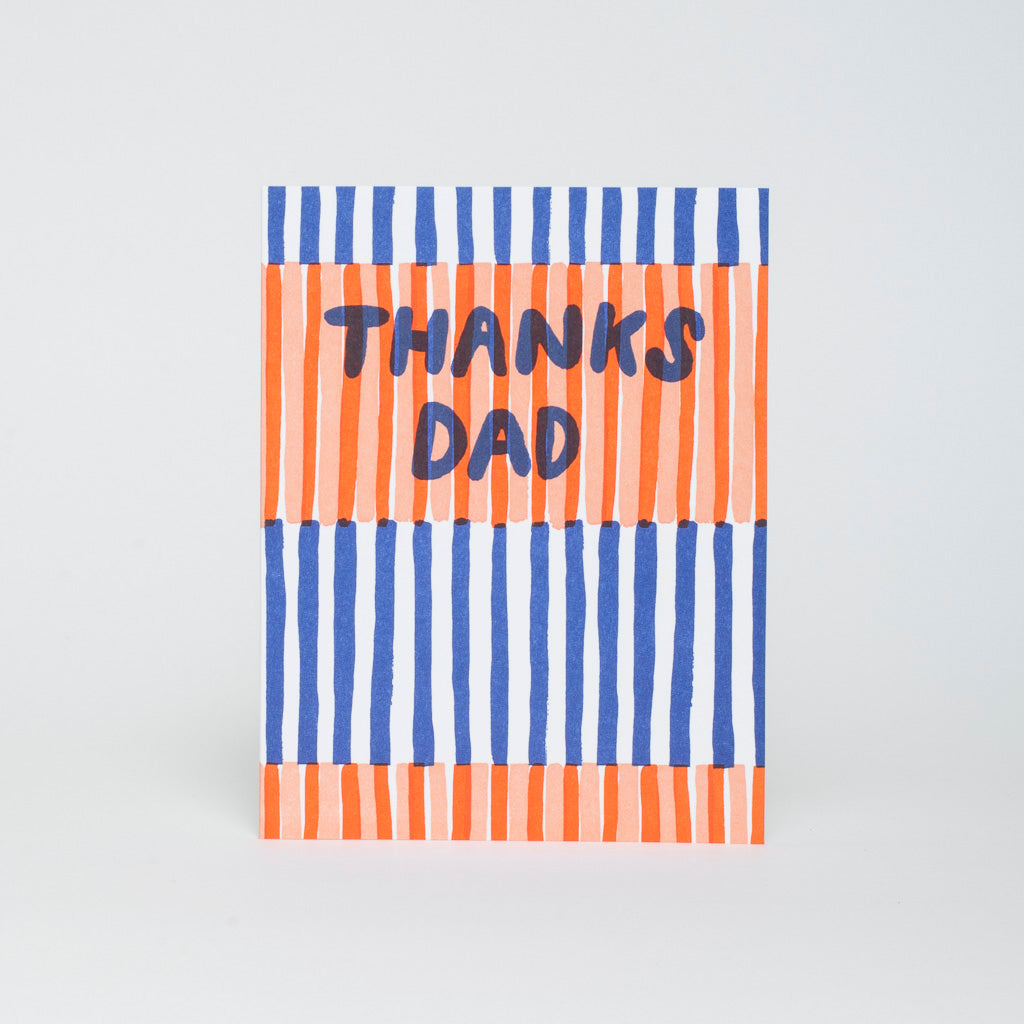 Thanks Dad Greeting Card